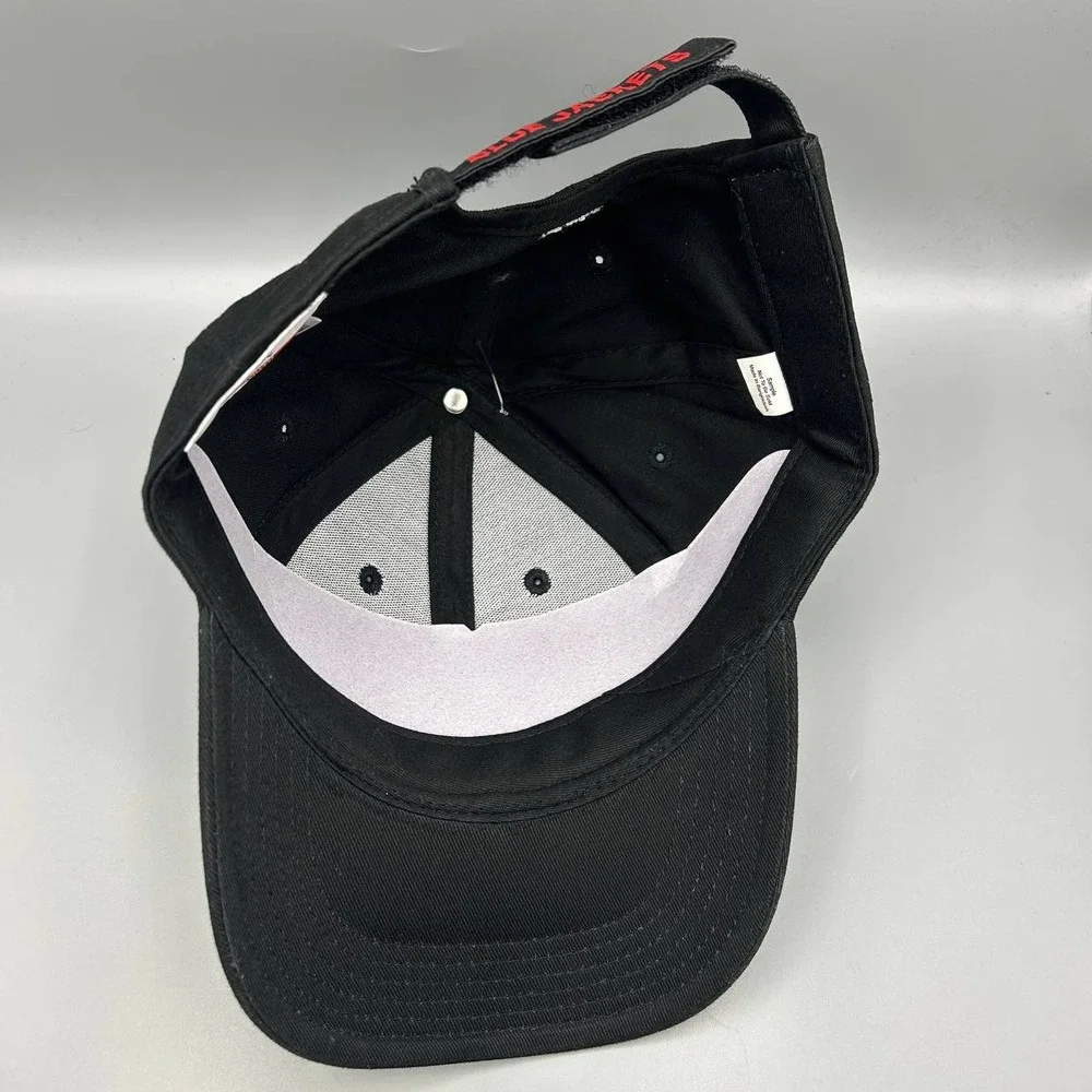 Columbus Blue Jackets‎ Hat Youth Black Embroidered NHL Strap Back Cap Cotton New